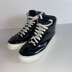 Jimmy Choo
Argyle Men's Patent Leather High-Top Sneaker